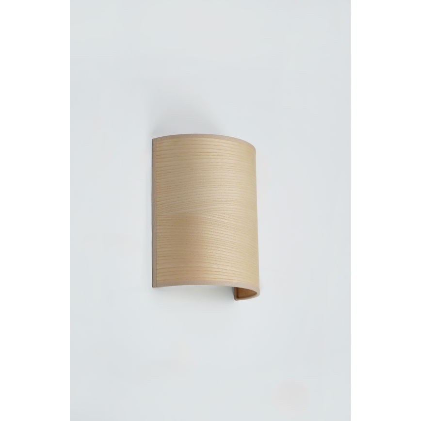 Brilagi - Φωτιστικό τοίχου SEMI 1xE27/15W/230V διάμετρος 20 cm μπεζ