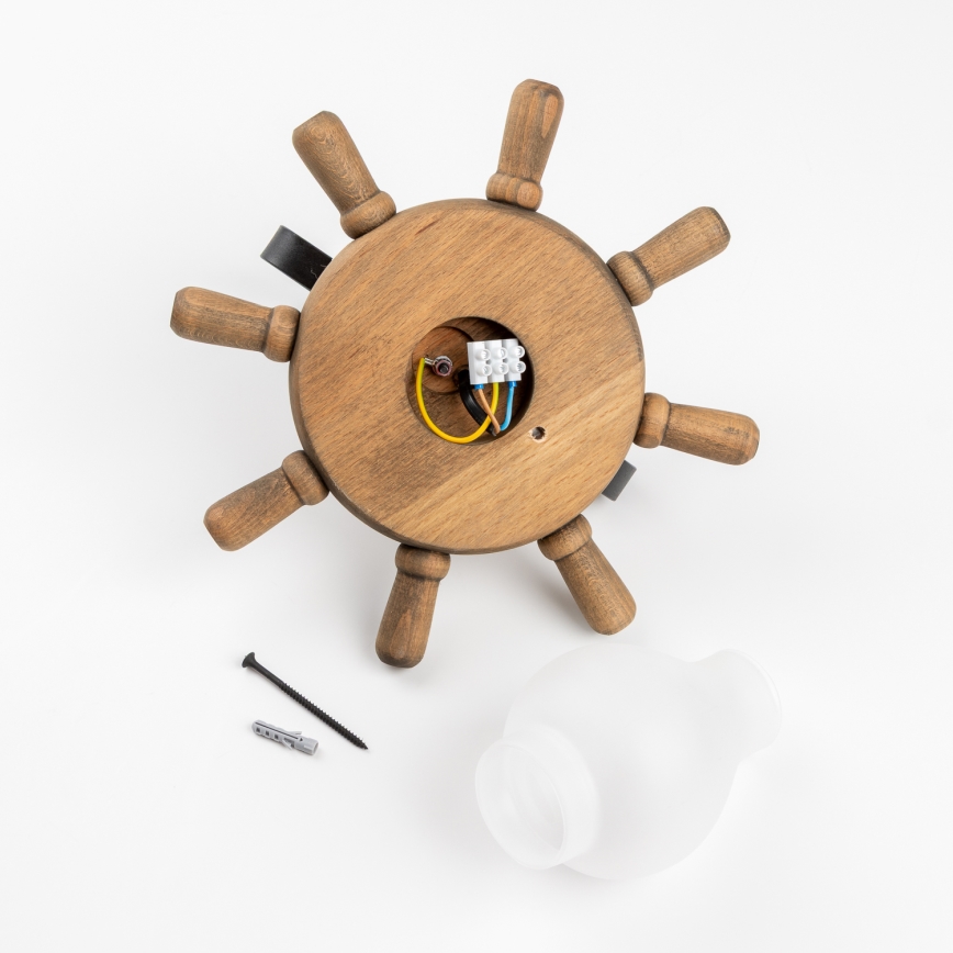 Brilagi - Φωτιστικό τοίχου TIMONA 1xE14/40W/230V οξιά