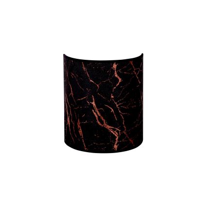 Brilagi - Φωτιστικό τοίχου VELVET 1xE27/40W/230V μαύρο/χαλκός