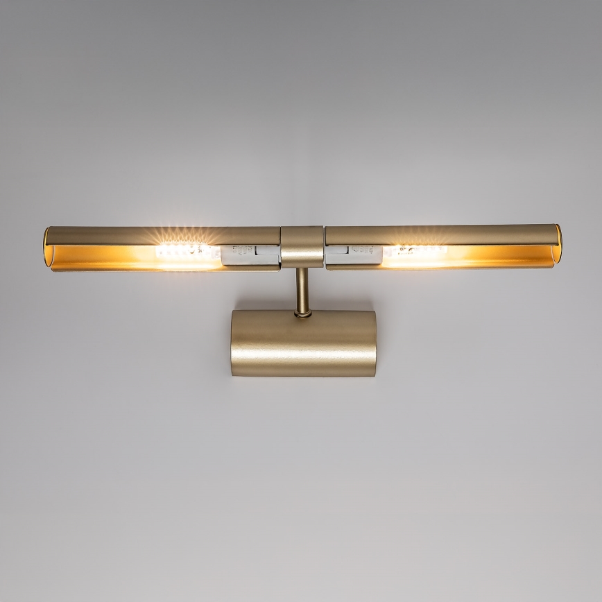 Brilagi - Φωτιστικό για πίνακες DANAE 2xE14/40W/230V χρυσό