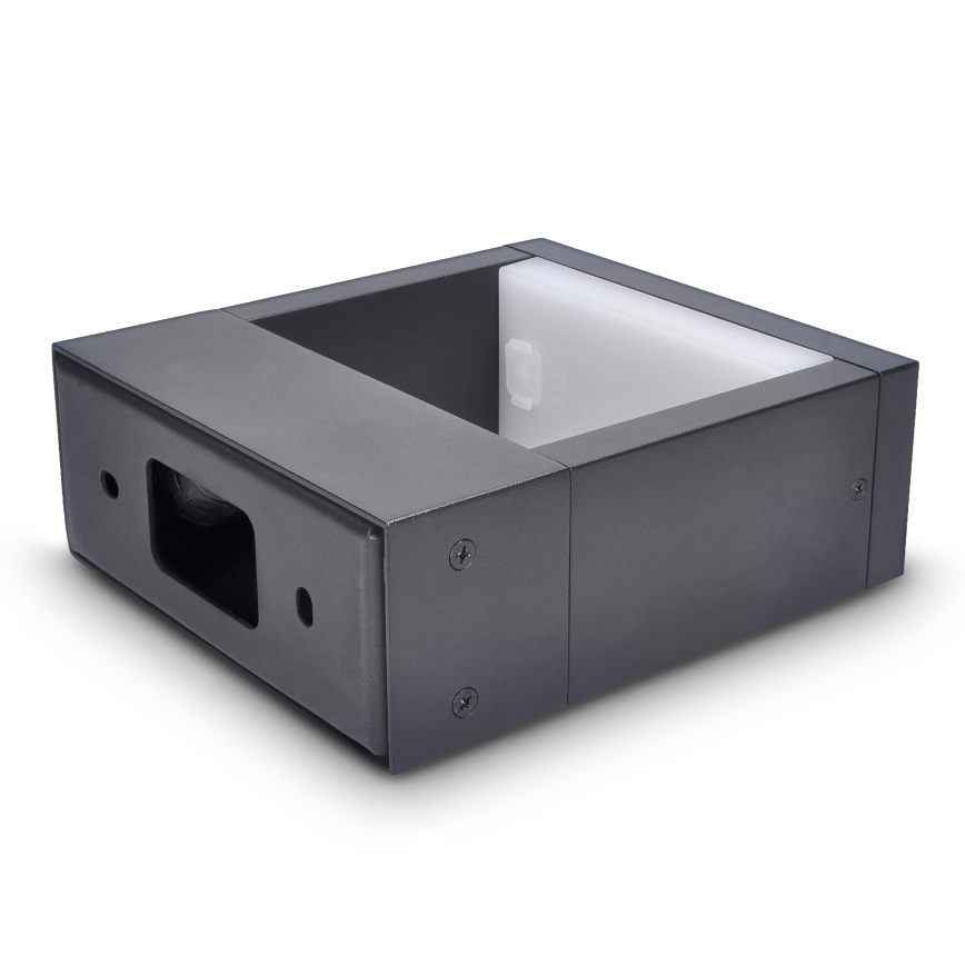 Brilagi - Επιτοίχιο φωτιστικό εξωτερικού χώρου LED RAGUSA LED/7W/230V 3000/4000/6000K ανθρακί IP54