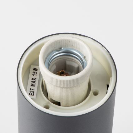 Brilagi - Φωτιστικό εξωτερικού χώρου NOVA 1xE27/15W/230V 40 cm IP44 ανθρακί