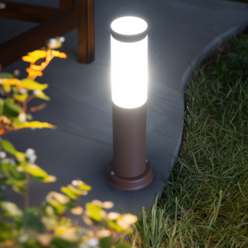 Brilagi - Φωτιστικό εξωτερικού χώρου NOVA 1xE27/15W/230V 40 cm IP44 καφέ
