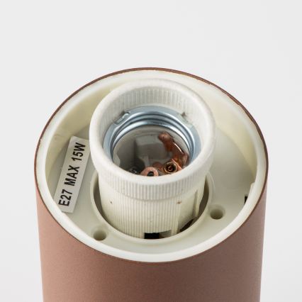 Brilagi - Φωτιστικό εξωτερικού χώρου NOVA 1xE27/15W/230V 40 cm IP44 καφέ