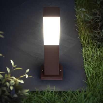 Brilagi - Φωτιστικό εξωτερικού χώρου NOVA 1xE27/15W/230V 40 cm IP44 καφέ