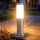 Brilagi - Φωτιστικό εξωτερικού χώρου NOVA 1xE27/15W/230V 40 cm IP44 ματ χρώμιο