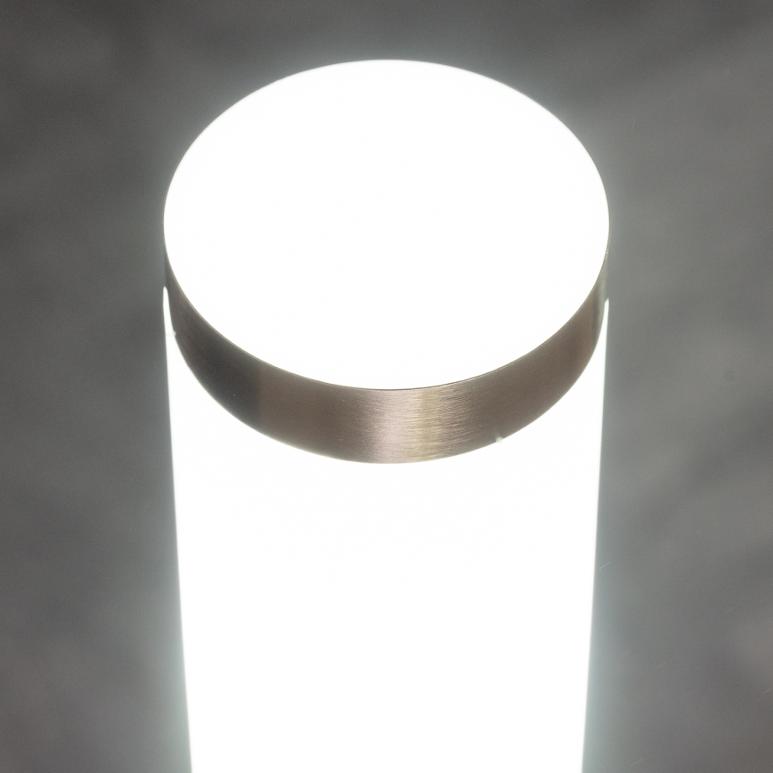 BRILAGI - Εξωτερικό φωτιστικό ELIA με πρίζα 1xE27/20W/230V IP44 50 cm ματ χρώμιο