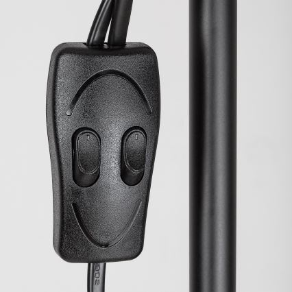 Brilagi - Φωτιστικό δαπέδου ARIANA 1xE27/100W/230V + 1xE14/25W μαύρο