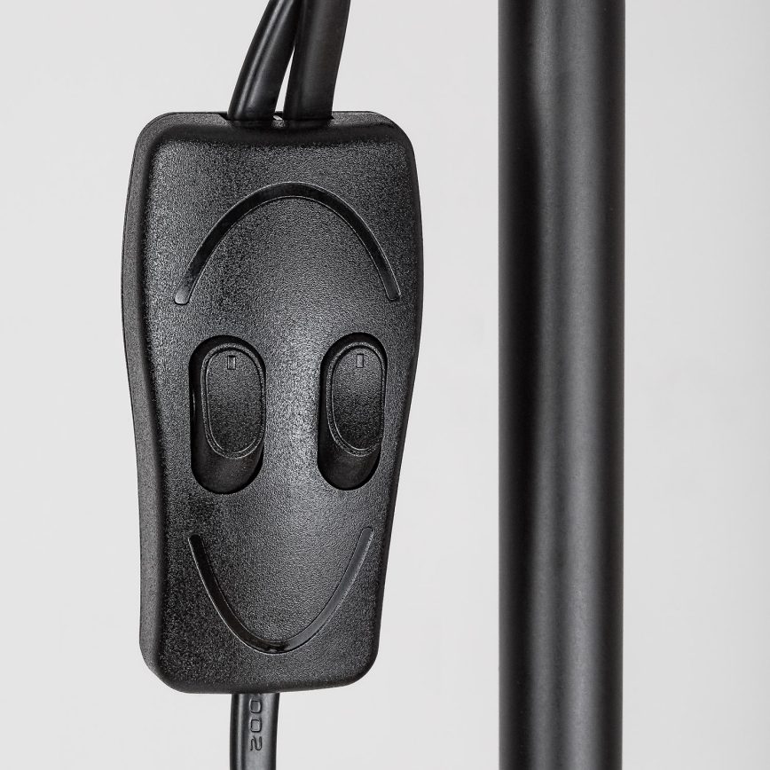 Brilagi - Φωτιστικό δαπέδου ARIANA 1xE27/100W/230V + 1xE14/25W μαύρο