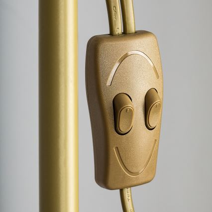 Brilagi - Φωτιστικό δαπέδου ARIANA 1xE27/100W/230V + 1xE14/25W, χρυσό