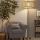 Brilagi - Φωτιστικό δαπέδου LED CERIA 1xE27/20W/230V Ø 50 εκ. μπεζ/χρυσό
