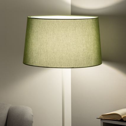 Brilagi - Φωτιστικό δαπέδου LED CERIA 1xE27/40W/230V, διάμετρος 45 cm, πράσινο/λευκό