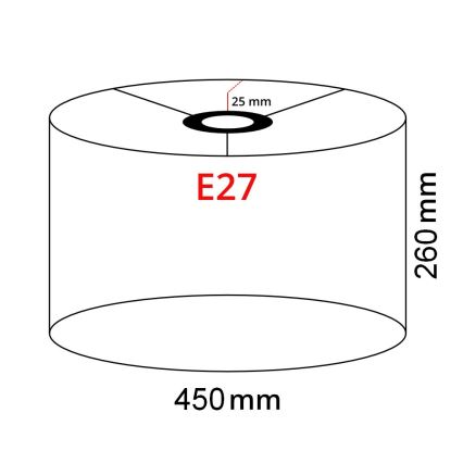 Brilagi - Φωτιστικό δαπέδου LED CERIA 1xE27/40W/230V, διάμετρος 45 cm, πράσινο/λευκό