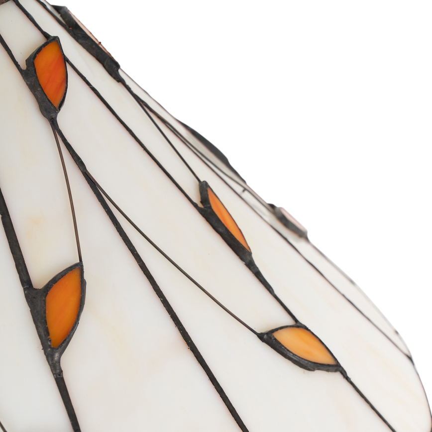 Brilagi - Φωτιστικό δαπέδου βιτρώ Tiffany FOLIA 2xE27/60W/230V