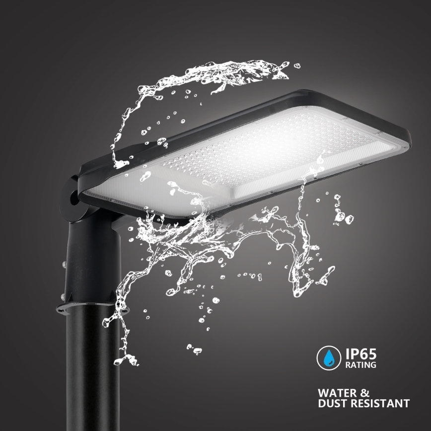 Brilagi - Φωτιστικό δρόμου URBANLIGHT LED/200W/230V μαύρο IP65