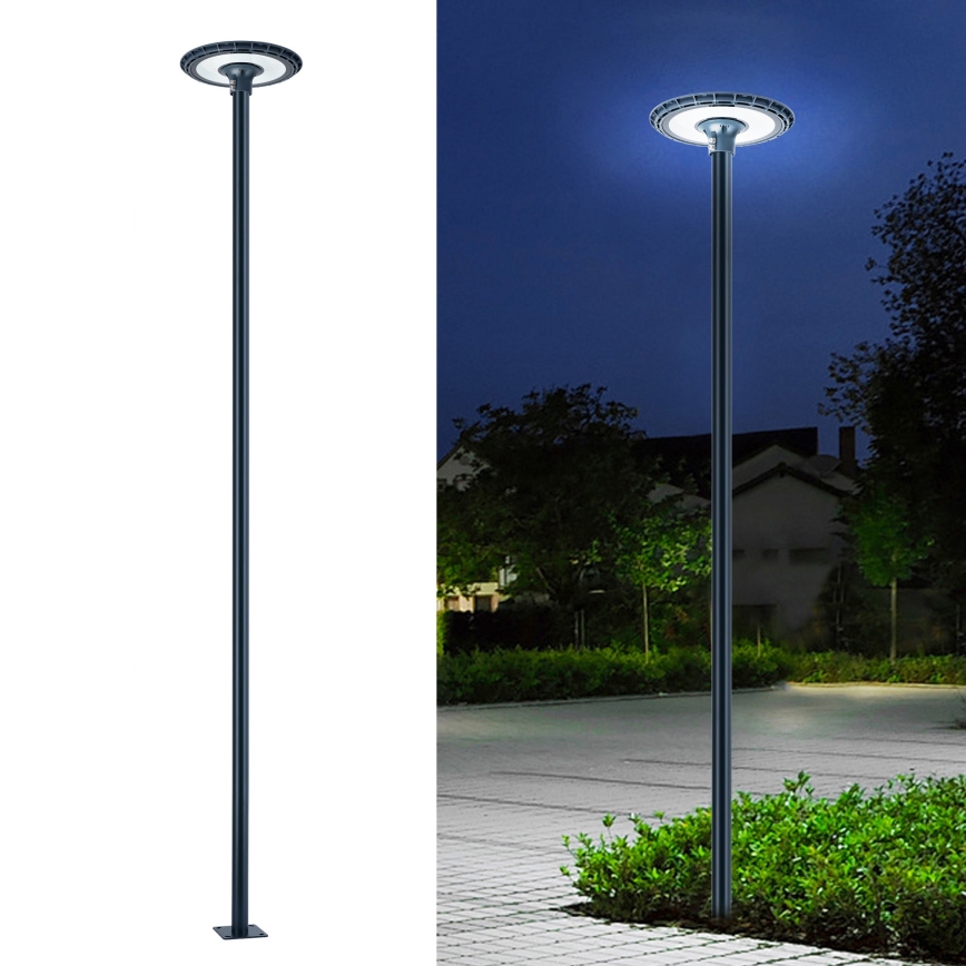 Brilagi - Φωτιστικό δρόμου LED με στύλο 4 m URBANSPARK LED/120W/230V ανθρακί IP65