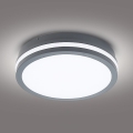 Brilagi - Φωτιστικό εξωτερικού χώρου LED BENE LED/24W/230V διάμετρος 26 cm ανθρακί IP54