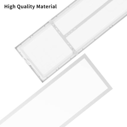 Brilagi - LED φωτιστικό οροφής μπάνιου FRAME LED/50W/230V 3000/4000/6000K 120x30 cm IP44 ασημί