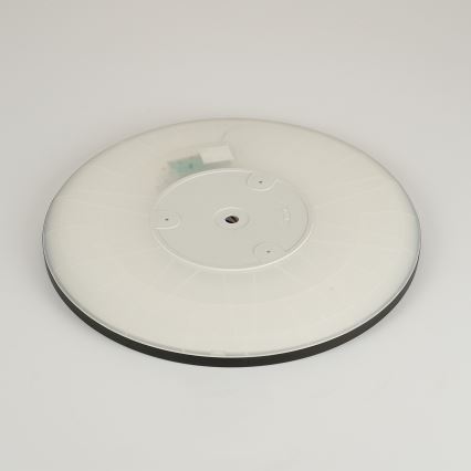 Brilagi - Φωτιστικό οροφής μπάνιου LED ULTRA SLIM LED/24W/230V διάμετρος 42 cm μαύρο IP54