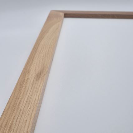 Brilagi - Φωτιστικό οροφής μπάνιου WOODY FRAME LED/50W/230V 120x30 cm IP44 σε δρυς