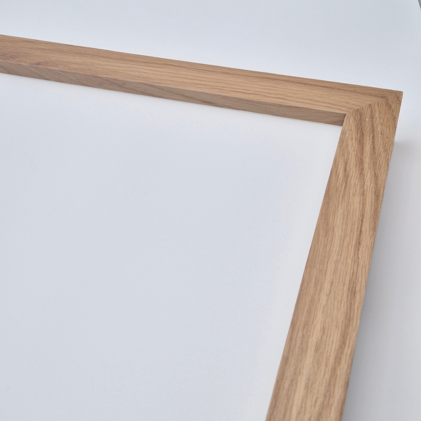 Brilagi - Φωτιστικό οροφής LED για μπάνιο WOODY FRAME, 50W/230V, 60x60 cm, IP44, σε απόχρωση δρυός