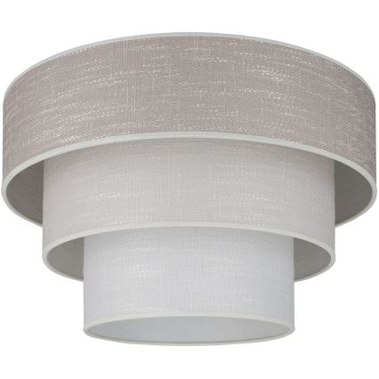 Brilagi - Φωτιστικό οροφής ALASKA LUNETA 1xE27/15W/230V διάμετρος 45 cm γκρι/κρεμ