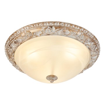 Brilagi - Φωτιστικό οροφής ARIADNA 3xE27/60W/230V χρυσό/κρεμ/πατίνα