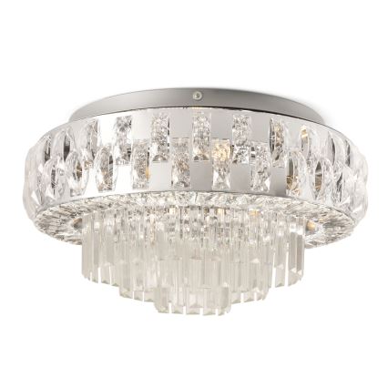 BRILAGI - Φωτιστικό οροφής AURELIA 5xE14/40W/230V Ø 50 cm γυαλιστερό χρώμιο