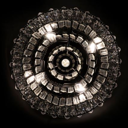 BRILAGI - Φωτιστικό οροφής AURELIA, 5xE14/40W/230V, διάμ. 50 cm, μαύρο
