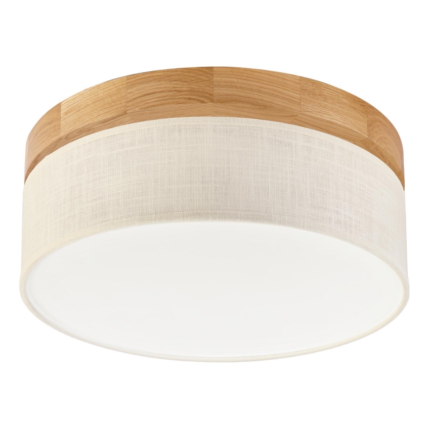 Brilagi - Φωτιστικό οροφής BELLADONNA LED/20W/230V, διάμ. 30 εκ., εκρού/δρυς