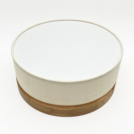 Brilagi - Φωτιστικό οροφής BELLADONNA LED/20W/230V, διάμ. 30 εκ., εκρού/δρυς