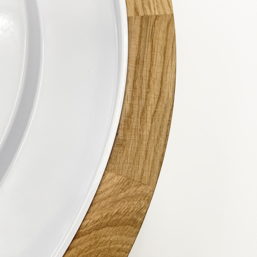 Brilagi - Φωτιστικό οροφής BELLADONNA LED/36W/230V Ø 50 cm κρεμ/δρυς