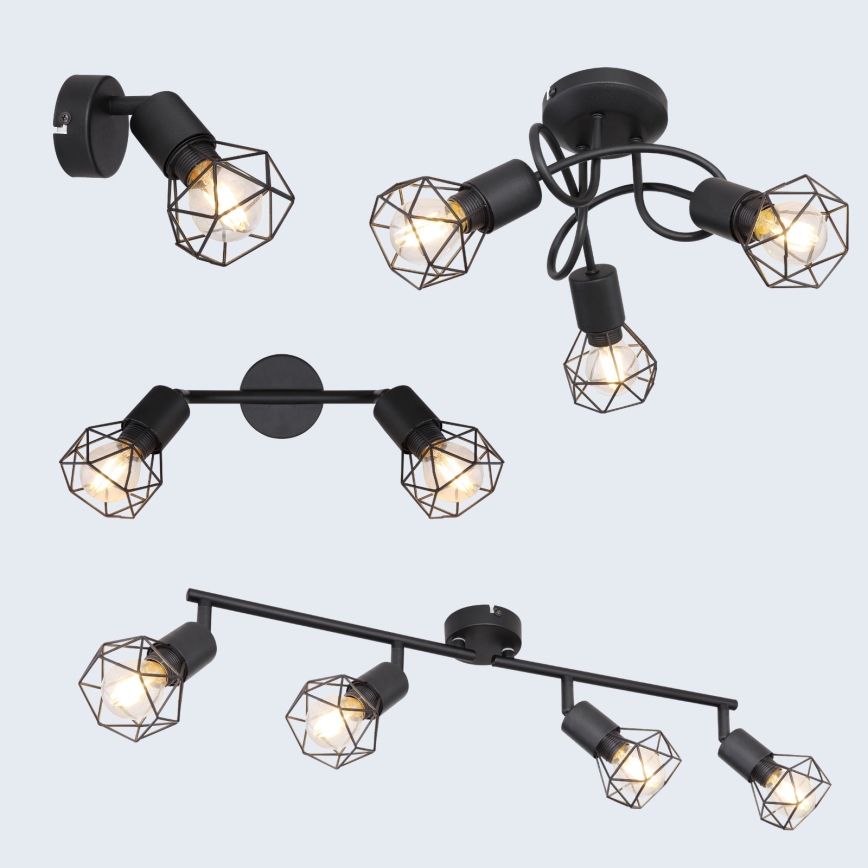 Brilagi - Φωτιστικό οροφής CAGE 3xE14/40W/230V