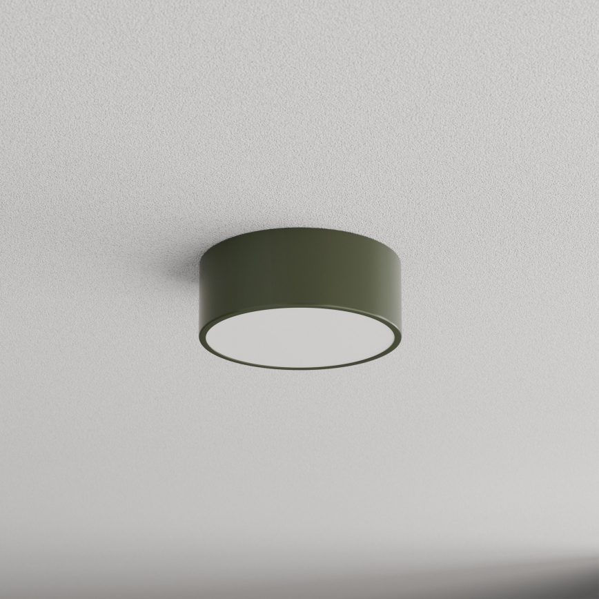 Brilagi - Φωτιστικό οροφής CLARE 1xE27/40W/230V Ø 20 εκ. χακί