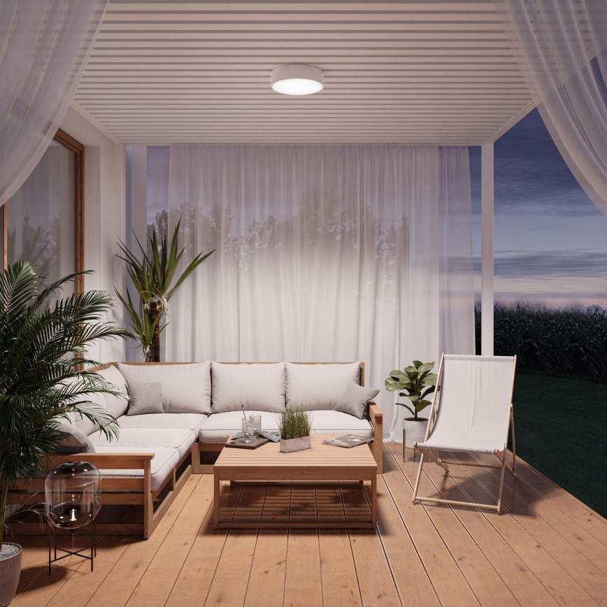 Brilagi - Φωτιστικό οροφής CLARE 2xE27/40W/230V διάμετρος 30 cm λευκό
