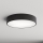 Brilagi - Φωτιστικό οροφής CLARE 3xE27/40W/230V διάμετρος 40 cm μαύρο