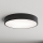 Brilagi - Φωτιστικό οροφής CLARE 4xE27/40W/230V διάμετρος 50 cm μαύρο
