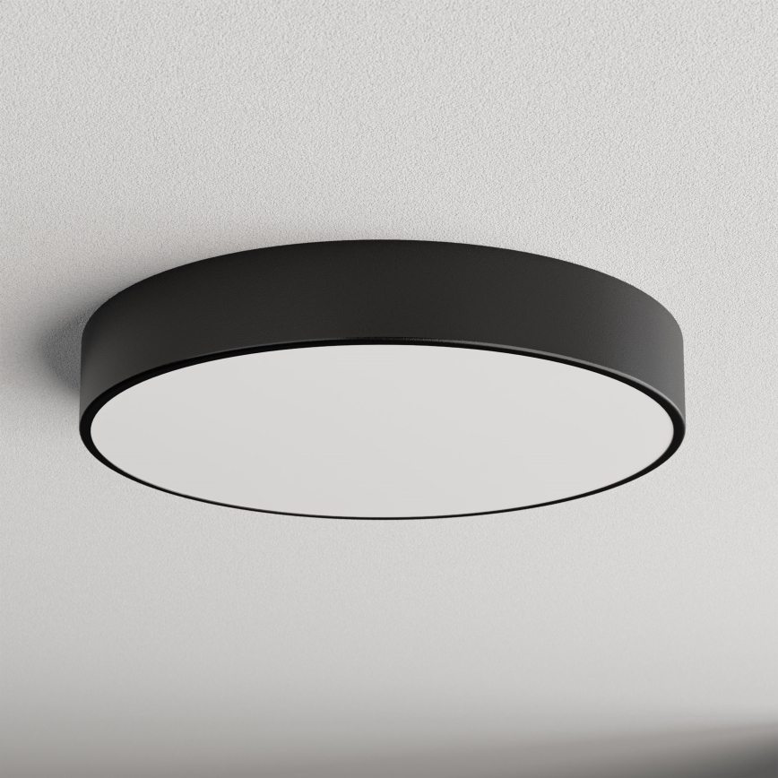 Brilagi - Φωτιστικό οροφής CLARE 4xE27/40W/230V διάμετρος 50 cm μαύρο