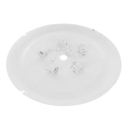 Brilagi - Φωτιστικό οροφής CLARE 5xE27/40W/230V διάμετρος 60 cm λευκό