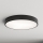 Brilagi - Φωτιστικό οροφής CLARE 5xE27/40W/230V διάμετρος 60 cm μαύρο