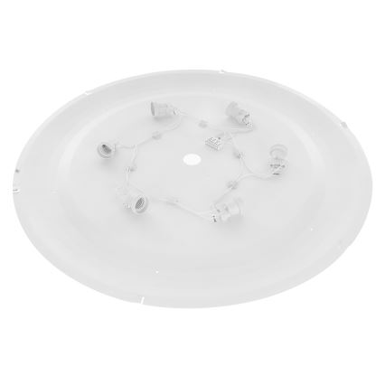 Brilagi - Φωτιστικό οροφής CLARE 6xE27/40W/230V διάμετρος 80 cm μαύρο