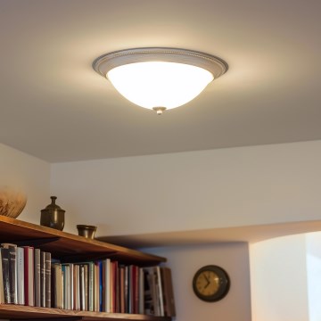 Brilagi - Φωτιστικό οροφής CLASSIC 3xE27/60W/230V κρεμ/πατίνα