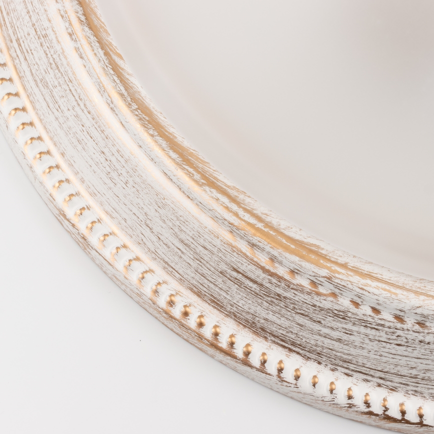 Brilagi - Φωτιστικό οροφής CLASSIC 3xE27/60W/230V κρεμ/πατίνα