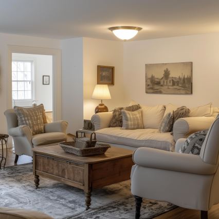 Brilagi - Φωτιστικό οροφής CLASSIC 3xE27/60W/230V μπρονζέ