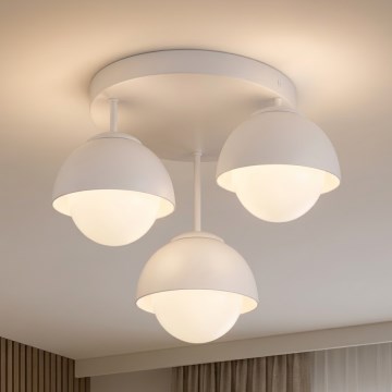 BRILAGI - Φωτιστικό οροφής COSMO 3xE27/60W/230V λευκό/χρυσό