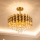 Brilagi - Φωτιστικό οροφής CRISTAL, προσαρτημένο, 5xE14/40W/230V, διάμετρος 38 εκ.
