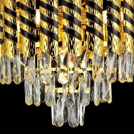 Brilagi - Φωτιστικό οροφής CRISTAL, προσαρτημένο, 5xE14/40W/230V, διάμετρος 38 εκ.