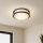 Brilagi - Φωτιστικό οροφής ELARO 2xE27/40W/230V, Ø 26 cm, μαύρο