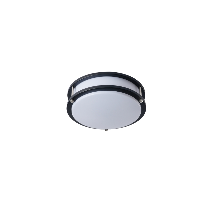 Brilagi - Φωτιστικό οροφής ELARO 2xE27/40W/230V, Ø 26 cm, μαύρο
