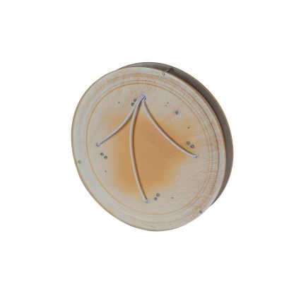 Brilagi - Φωτιστικό οροφής ELARO 4xE27/40W/230V Ø 41 cm φινίρισμα ξύλου